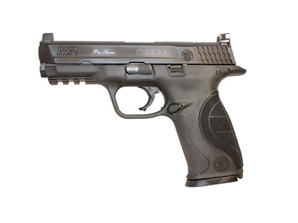 Picture of Smith & Wesson (S&W) M&P9 Pro Series C.O.R.E. Striker Fire Action Semi-Auto Pistol - 9mm, 4-1/4", Black 68HRc, Zytel Polymer Palmswell Grip, 2x10rds, Fixed 2-Dot Rear & White Dot Dovetail Front Sights