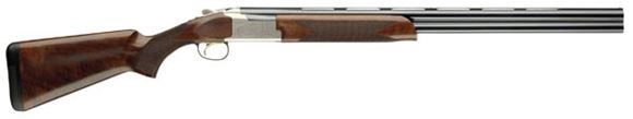 Picture of Browning Citori 725 Field Over/Under Shotgun - 12Ga, 3", 28", Vented Rib, Polished Blued, Silver Nitride Finish Low-Profile Steel Receiver, Gloss Oil Grade II/III Black Walnut Stock, Ivory Front & Mid-Bead Sights, Invector-DS Flush (F,M,IC)