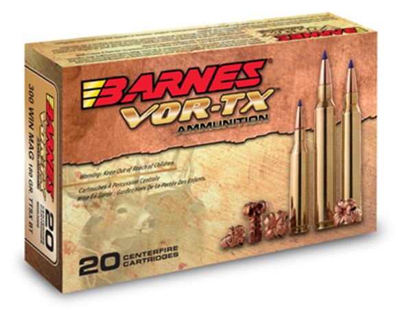 Picture of Barnes VOR-TX Premium Hunting Rifle Ammo - 7mm Rem Mag, 160Gr, TSX BT, 200rds Case