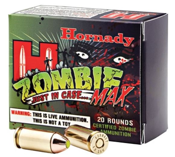 Picture of Hornady Zombie Max Handgun Ammo - 45 Auto, 185Gr, Z-Max, 20rds Box