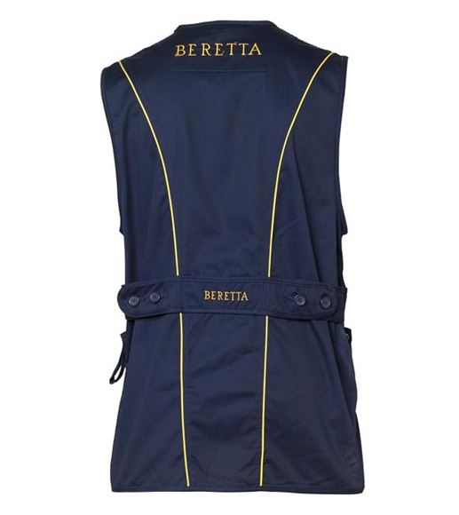 ベレッタ シルバーピジョンベスト（レッド x ネイビー）Mサイズ/Beretta Silver Pigeon Vest - Red & Blue BERETTA ベレッタ シルバーピジョンベスト（レッド x ネイビー