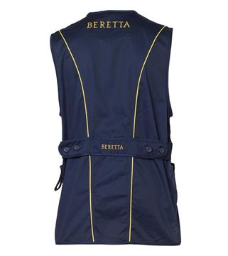 Picture of Beretta Men's Clothing, Vests - Beretta Silver Pigeon Vest, Adult, Navy, L