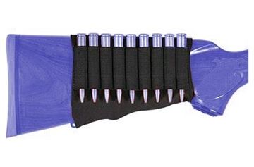 Picture of Allen Shooting Accessories, Shell Holders - Basic Buttstock Shell Holder, Fits Rifles, 9 Cartridges