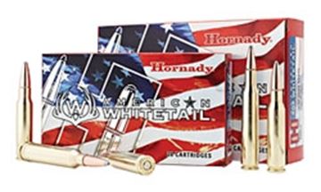 Picture of Hornady American Whitetail Rifle Ammo - 30-30 Win, 150Gr, InterLock RN American Whitetail, 20rds Box