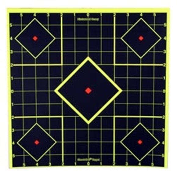 Picture of Birchwood Casey Targets, Shoot-N-C Targets - Shoot-N-C 12" Sight-In Target, 5 Targets