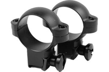 Picture of Burris Mounting Systems, Rings, Rimfire & Airgun Rings - 1", High (0.95"), Matte, Deluxe Solid Steel
