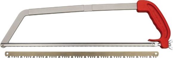 Picture of Wyoming Knife Saws - Wyoming Saw II, w/18-1/4" Hard-Point Heat Treated Wood & Bone Blades & Camouflage Nylon Case/Compact Adjustable Belted Waist Pack