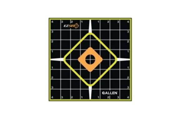 Picture of Allen Shooting Accessories, Targets/Throwers - EZ SEE Adhesive Grid Target, 8"x8", 6 Pack