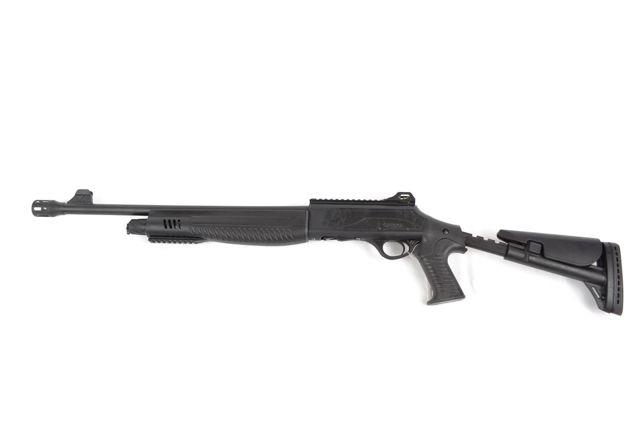 Hatsan Optima Escort MPATS SemiAuto Shotgun 12Ga, 3", 20", Black