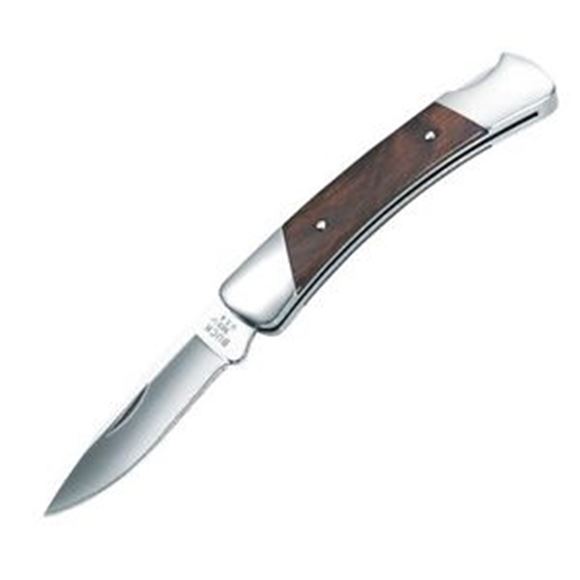 Picture of Buck Everyday Knives - 503 Prince Knife, Satin Finish 420HC Stainless Steel, 2-1/2" Drop-Point Folding Blade, Rosewood Dymondwood Handle