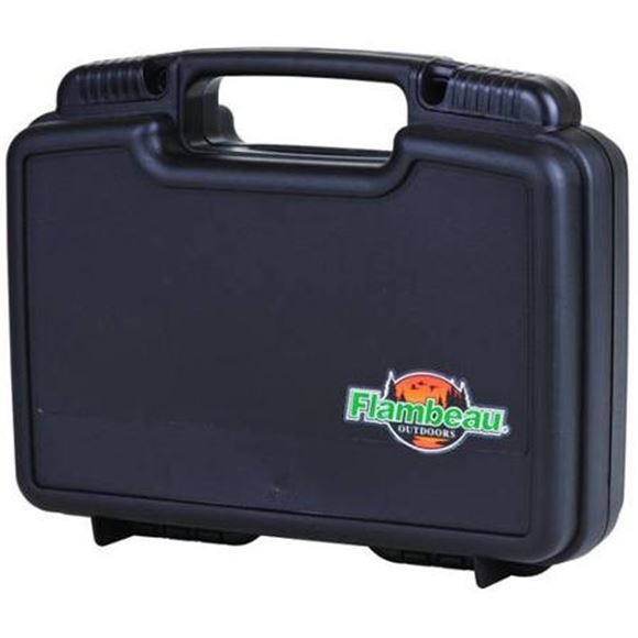 Picture of Flambeau Outdoors Hunting, Weapon Storage, Hand Gun - Safe Shot 10" Pistol Case, 10-1/2"L x 8"W x 3-1/8"H
