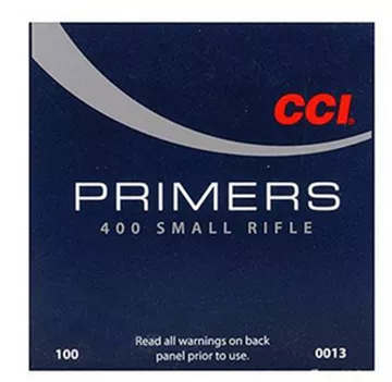 Picture of CCI Primers, Standard Rifle Primers - No. 400, Small Rifle Primers, 1000ct Brick