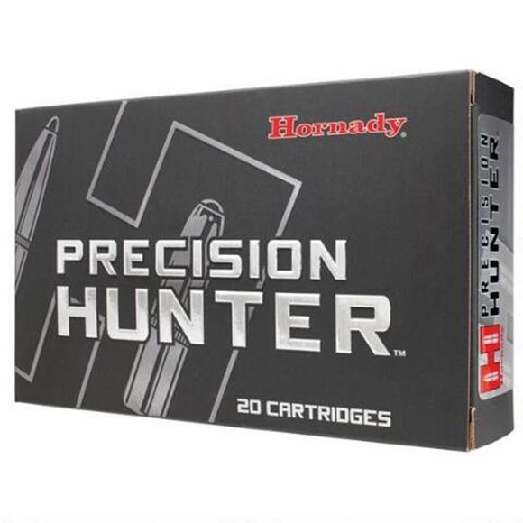 Picture of Hornady Precision Hunter Rifle Ammo - 308 Win, 178Gr, ELD-X, 200rds Case, 2600fps