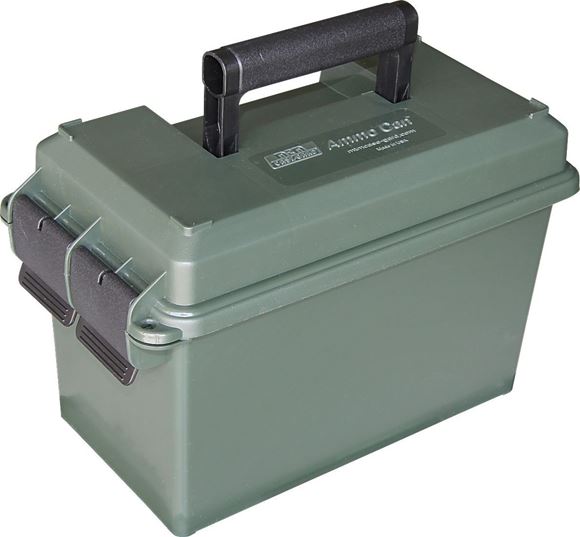 Picture of MTM Case-Gard Ammo Cans, 50 Caliber Ammo Can - 7.4"(L)x13.5"(W)x8.5"(H) / 5.8"(L)x11.0"(W)x7.2"(H), Forest Green