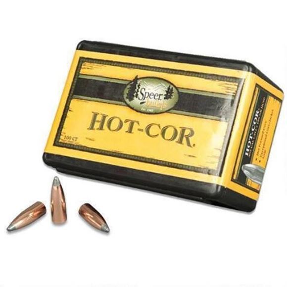 Picture of Speer Hunting Rifle Bullets - 303 Cal (.311"), 180Gr, Hot-Cor, RNSP, 100ct Box