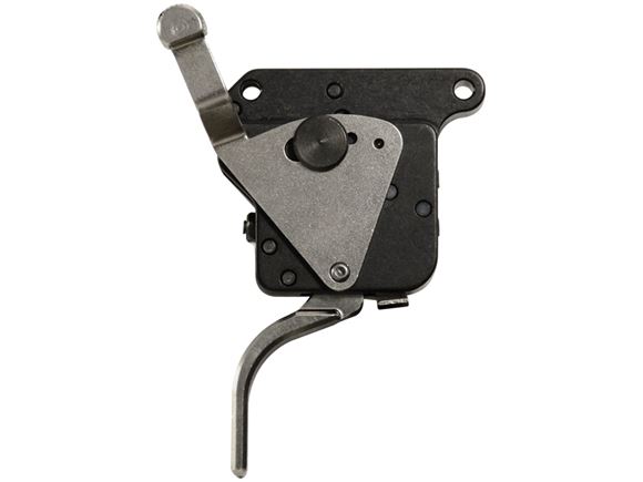 Picture of Timney Triggers, Remington - Remington Model 700 Flat Trigger w/Safety, Right Hand, Nickel Plated, 3 lb, Adjustable 1.5 lb - 4 lb