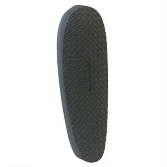 Picture of Pachmayr Rifle Recoil Pads, 500B Rifle Pad - Small, Field Shape, Basket Weave Texture, 5.30"x1.68"x0.40", Black