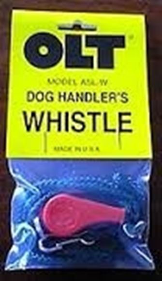 Picture of OLT Brand Dog Handler's Whistle, High Pitched Whistle With Lanyard