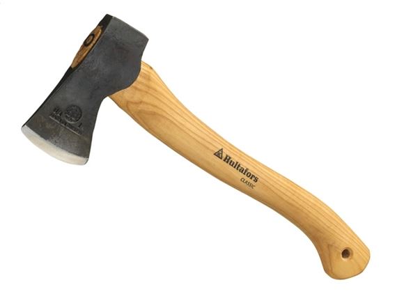 Picture of Hultafors Cutting Tools, Axes - Hultan Hatchet, 1lb Head, 16" Hickory Handle, Leather Sheath