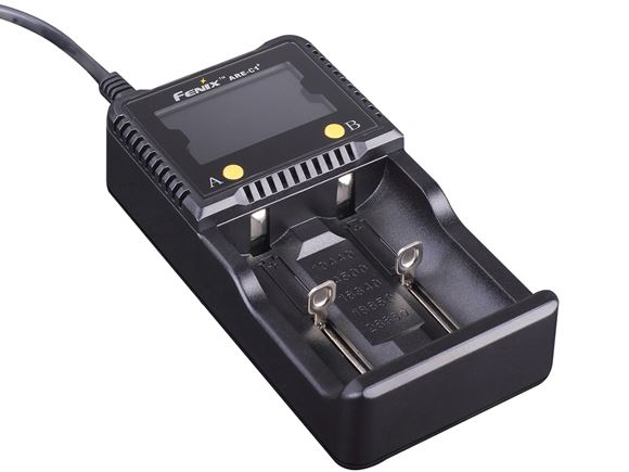 Picture of Fenix Accessories, Battery Charger - ARE-C1, Smart Battery Charger, For 26650, 18650, 16340, 14500, 10440 Rechargeable Li-ion Battery