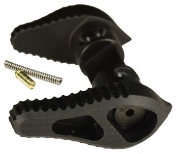 Picture of Timber Creek Outdoors Rifle Parts - AR15 Ambidextrous Safety Selector, 90 / 45 degree Throw, Black, Mil-Spec