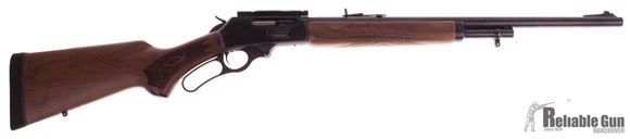 Picture of Used Marlin 1895, Lever Action Rifle, 45-70, 22'' Barrel, Walnut Stock, Weaver Rail, Limbsaver Recoil Pad, Some Scratches and dings, Good Condition