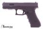 Picture of Glock 17 Gen4 9x19mm, 3 Magazines, Box, Manual w/Custom Machining Design (NEW GUN) Gray Slide