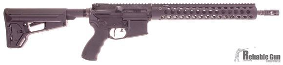 Picture of Used GTO Core 15 Semi-Auto Rifle - 223 Rem, 14.5" Barrel, With 13" Troy Alpha Rail & Timney Single Stage Trigger, BCM Flash Hider & Charging Handle, No Mag, Good Condition