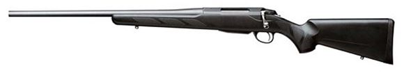 Picture of Tikka T3 Lite Stainless Bolt Action Rifle, Left Hand - 243 Win, 22-7/16", Stainless Steel, Cold Hammer Forged Light Hunting Contour Barrel, Black Glass-Fiber Reinforced Copolymer Polypropylene Stock, 3rds, No Sight, 2-4lb Adjustable Trigger