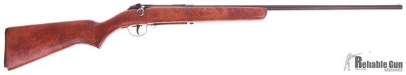 Picture of Used Savage Model 18C, 410-Bore, Bolt Action Shotgun, Wood Stock, (Plastic Butt Plate is Broken) 1 Magazine, Fair Condition