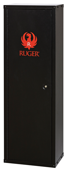 Picture of SnapSafe Ruger Modular Gun Cabinet, 8 Gun, 3 Point Lock, Powder Coat, Dimensions: 52.8" H x 17.8"W x 12.0" D, 55 lbs