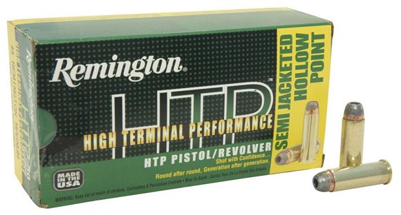 Picture of Remington Pistol & Revolver Handgun Ammo - 44 Rem Mag, 240Gr, SJHP, 50rds Box