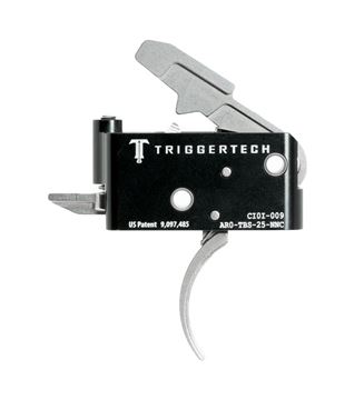 Picture of Trigger Tech, Adaptable AR15 Trigger - Stainless, Frictionless Trigger, Curved, Short Two Stage, 2.5-5lbs, Small Pin. *Will work with WK-180C
