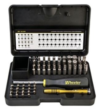Picture of Wheeler Engineering Gunsmithing Supplies Screwdriver Sets - 55 Piece SAE/Metric Hex & Torx Screwdriver Set