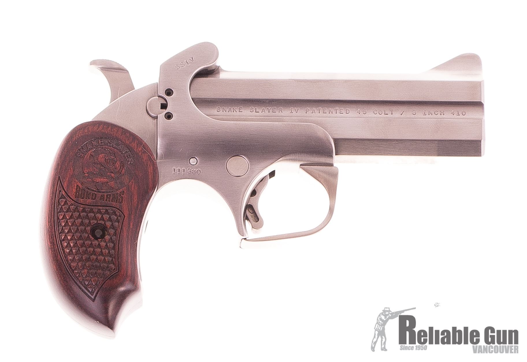 Used Bond Arms Snake Slayer IV OverUnder 45 Colt/410ga, 4.2" Barrel