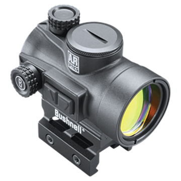 Picture of Bushnell AR Optics Red Dots - TRS-26, 1x26mm, Matte, 3 MOA Red Dot, 1/2 MOA Click Value, Multi-Coated, Waterproof/Fogproof/Shockproof, Industry Standard Mount, AR Height, CR2032