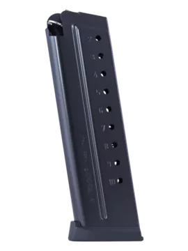 Picture of Mec-Gar Pistol Magazines - 1911, 9mm, 10rds, Extended, Blued