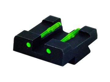 Picture of HiViz Handgun Sights, SIG SAUER, Rear Sights - Fiber Optic Rear Sight, Red, SIG #8 Height, For SIG P-Series Pistols (Except P250)