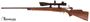 Picture of Used Flaig's Custom Mauser Bolt Action Rifle, 22-250 Rem, Wood Stock  26'' Medium-Heavy barrel, Low Pro Bolt Safety, Timney Trigger, Saxon 4-16 Scope, Very Good Condition