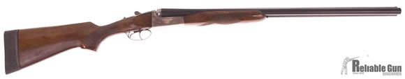 Picture of Used Spanish SxS "The Basque" 12-Gauge Shotgun, 28" Barrels, Full x Mod Choke, 15" LOP, Good Condition
