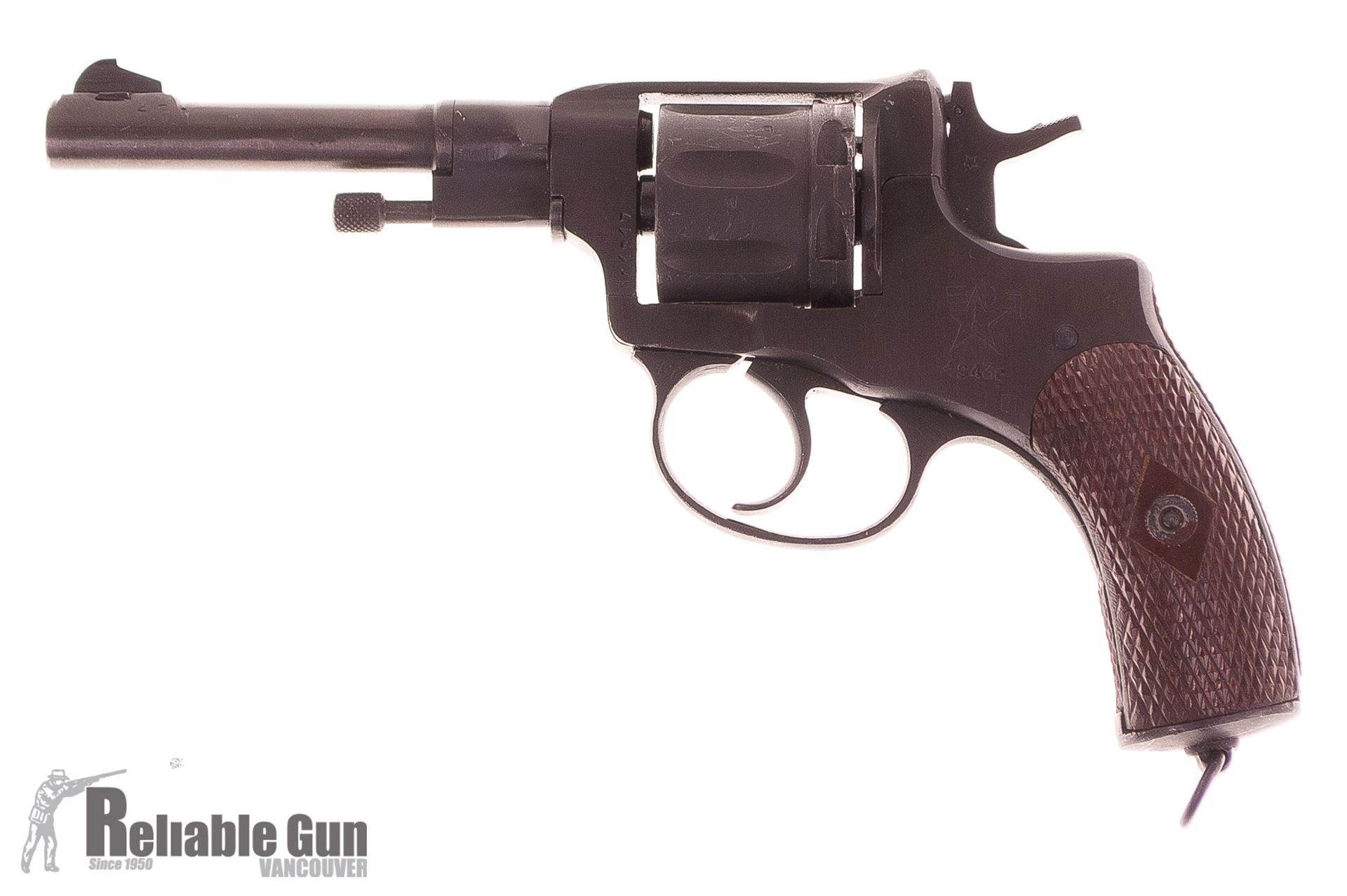 Used Nagant M1895 Revolver, 7.62 Nagant, 7 Shot, 1943 Production, Re ...