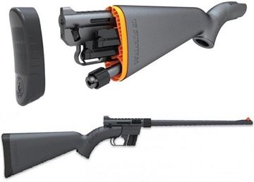 Picture of Henry US Survival AR-7 Rimfire Semi-Auto Rifle - 22 LR, 16.5", Teflon Coated Black, ABS Plastic Stock, 2x8rds