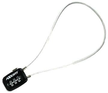 Picture of Axiom Locks - Combo Pad Lock, Long Loop Cable