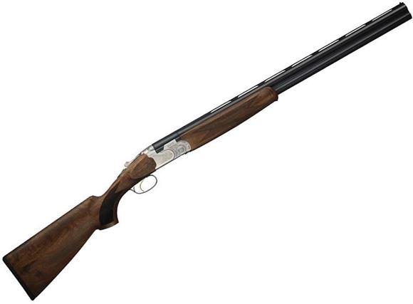 Picture of Beretta 686 Silver Pigeon I Over/Under Shotgun - 12Ga, 3", 28", Blued, Cold Hammer Forged, Selected Walnut Stock, Optima HP Choke (C,IC,M,IM,F)