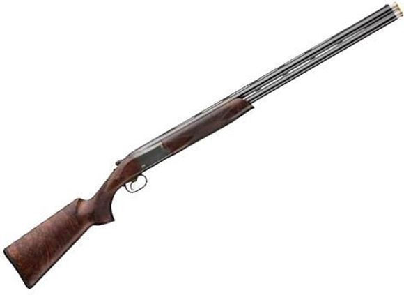 Picture of Browning Citori 725 S3 Sporting Over-Under Shotgun - 12Ga, 3", 30", Vented Rib, Low Luster Blued, Oil Finish Grade V/VI Black Walnut Stock, Ivory Front & Mid Bead Sight, Invector-DS Extended (F,IM,M,IC,C)