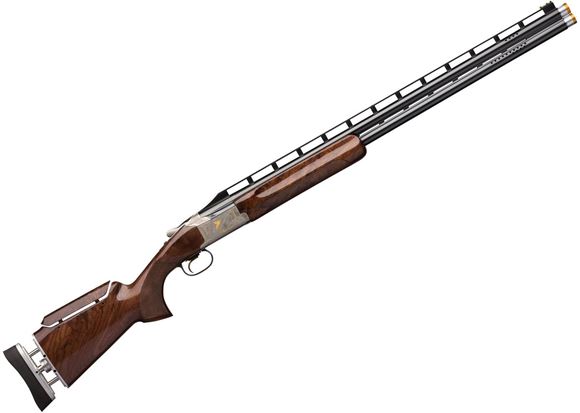 Picture of Browning Citori 725 Trap Golden Clays Over Under Shotgun - 12ga, 2-3/4, 32", Polished Blued Finish, Grade V/VI Gloss Oil Black Walnut Stock w/ Adjustable Monte Carlo Comb, Invector-DS Extended(F,IM,M,IC,S)