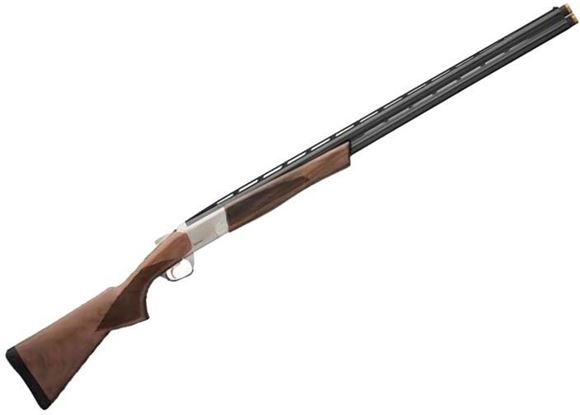Picture of Browning Cynergy CX Over/Under Shotgun - 12Ga, 3", 30", Vented Rib, Matte Blued, Silver Nitride Steel Receiver, Satin Grade I Black Walnut Stock, Ivory Bead Sight, Invector-Plus Diana (IC,M,F)