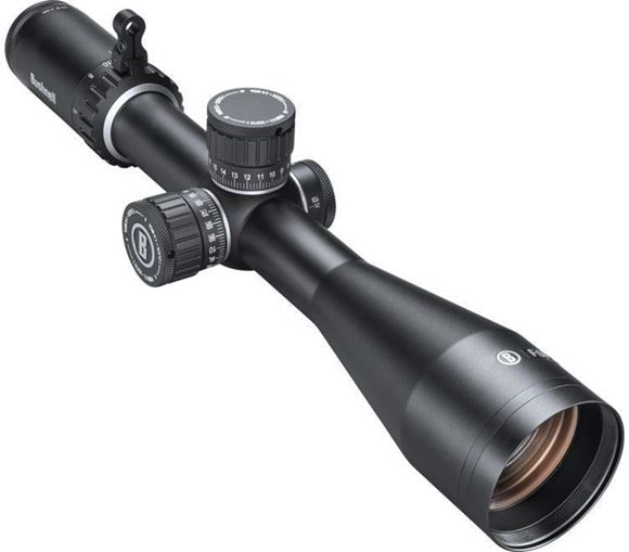 Picture of Bushnell Forge Rifle Scope - 3-18x50mm, 30mm, Locking Target Turrets, Zero Stop, Side Focus, Deploy MOA Reticle, Second Focal Plane, Matte Black