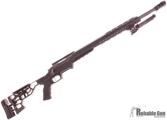 Picture of Pre Owned Remington 700 Bolt Action Rifle, 6.5 Creedmoor, 24'' Varmint Contour Barrel, MDT ESS Chassis, MDT Adjustable Butt Stock, Trigger Tech Flat Trigger, Ergo Grip, 20 MOA Rail, New Condition