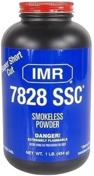 Picture of IMR Smokeless Pistol & Shotgun/Rifle Powders - IMR 7828 SSC (Super Short Cut), 1 lb